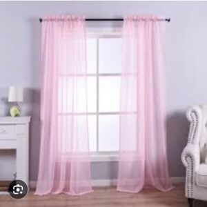 FREE SHIPPING Cotton candy pink curtains 🍭🍬